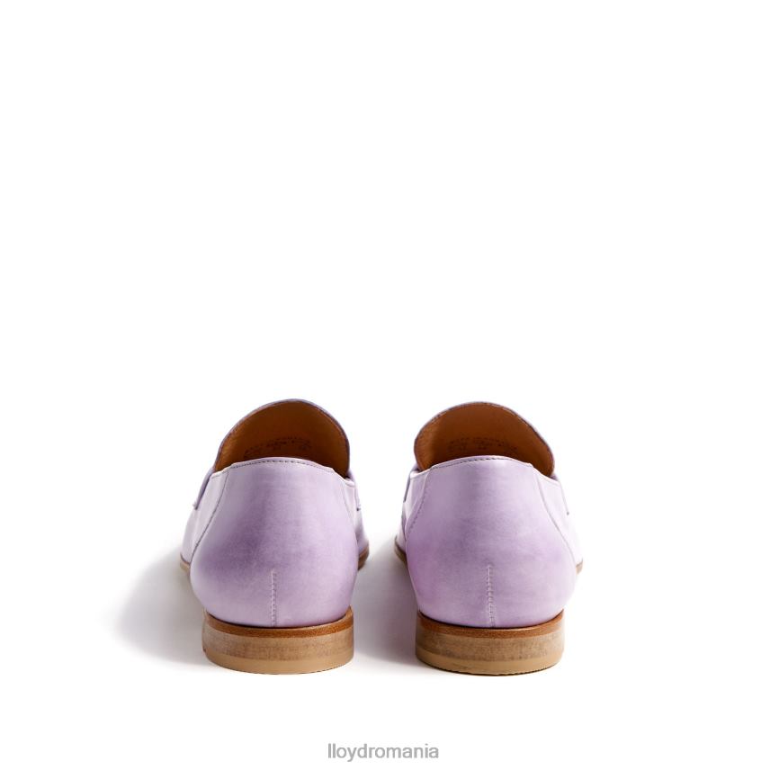 pantofi LLOYD papuc de piele Violet femei 682601128