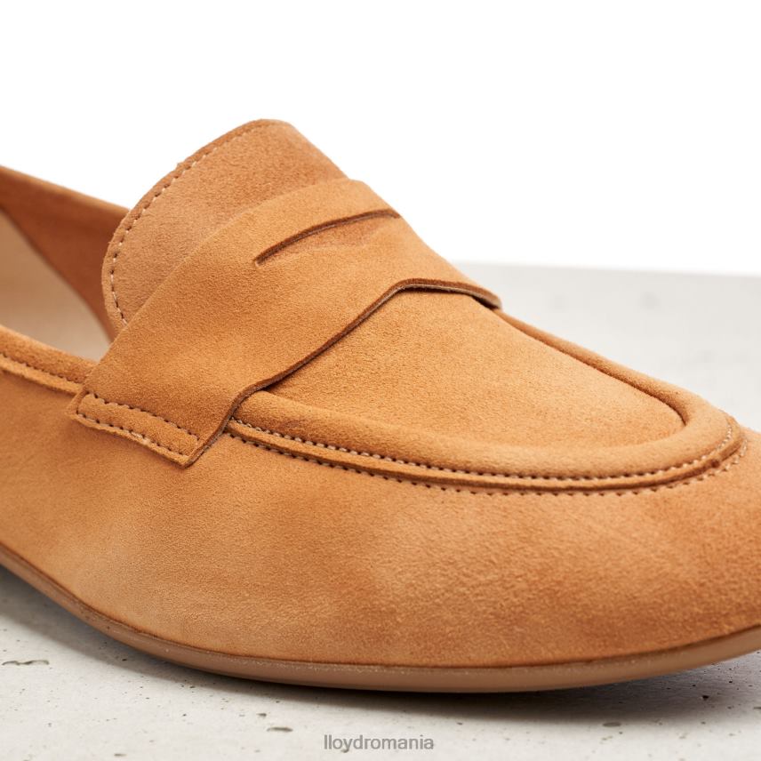 pantofi LLOYD papuc de piele intoarsa maro femei 682601136