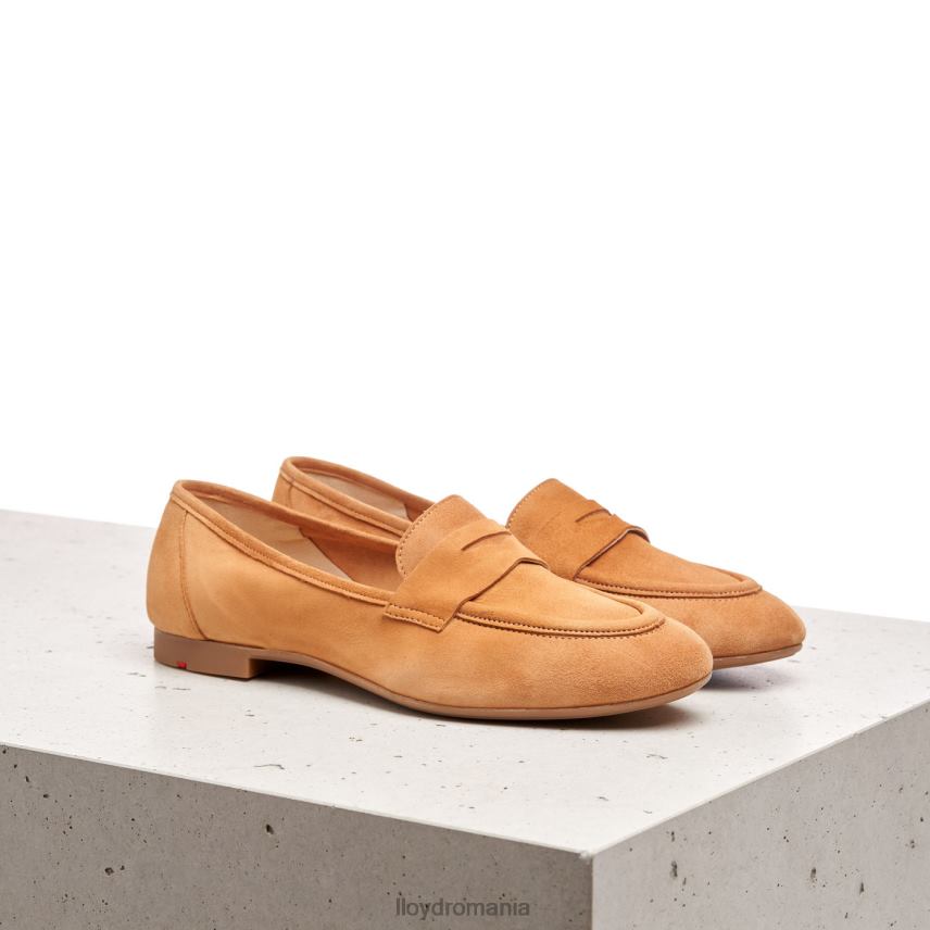 pantofi LLOYD papuc de piele intoarsa maro femei 682601136