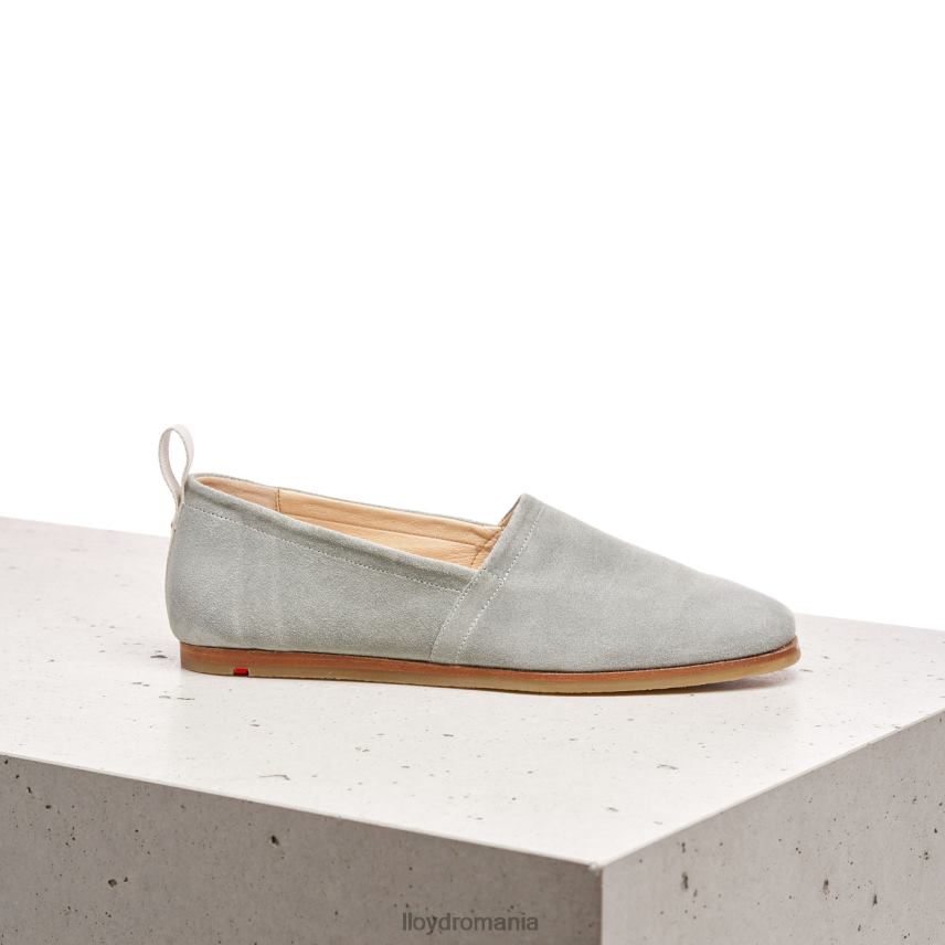 pantofi LLOYD papuc de piele intoarsa verde femei 682601125