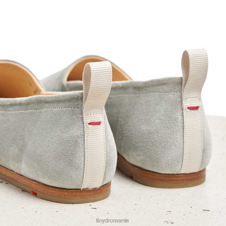 pantofi LLOYD papuc de piele intoarsa verde femei 682601125