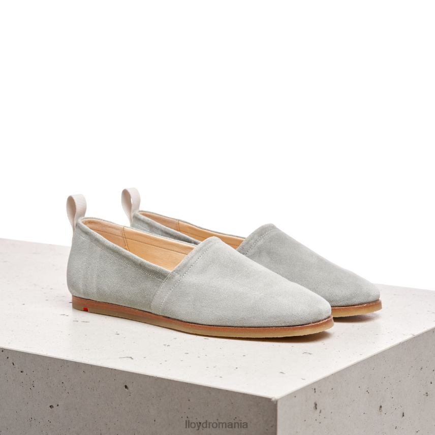 pantofi LLOYD papuc de piele intoarsa verde femei 682601125