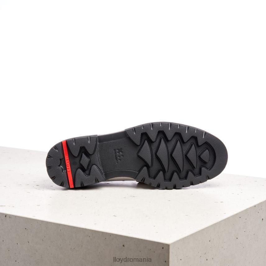 pantofi LLOYD papuc de slip-on din piele netedă alb femei 682601034