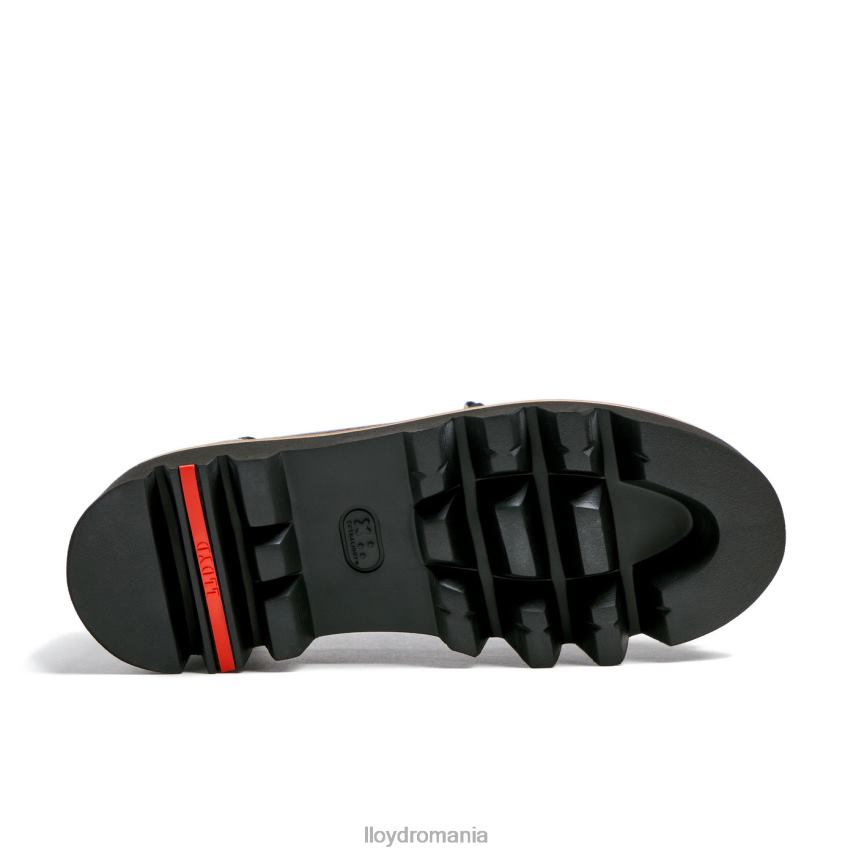 pantofi LLOYD papuc de slip-on din piele netedă negru femei 682601018