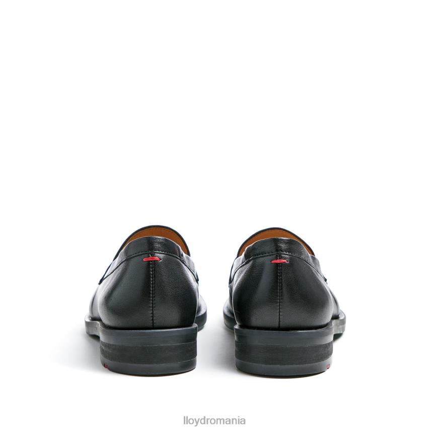 pantofi LLOYD papuc de slip-on din piele netedă negru femei 682601025