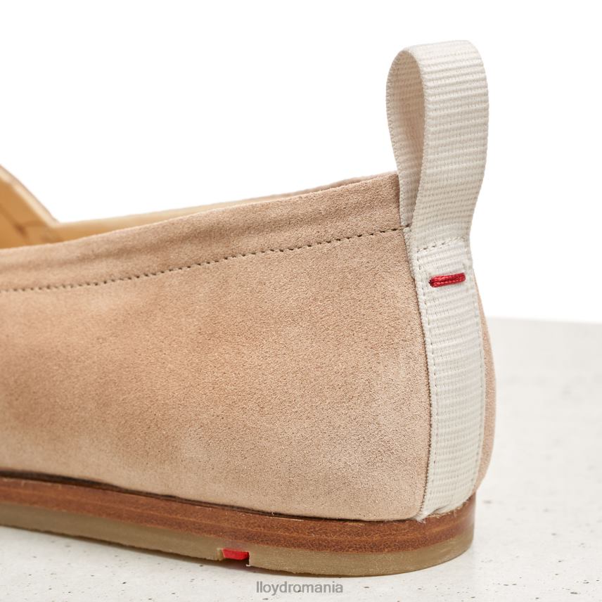 pantofi LLOYD papuc din piele bej femei 682601129