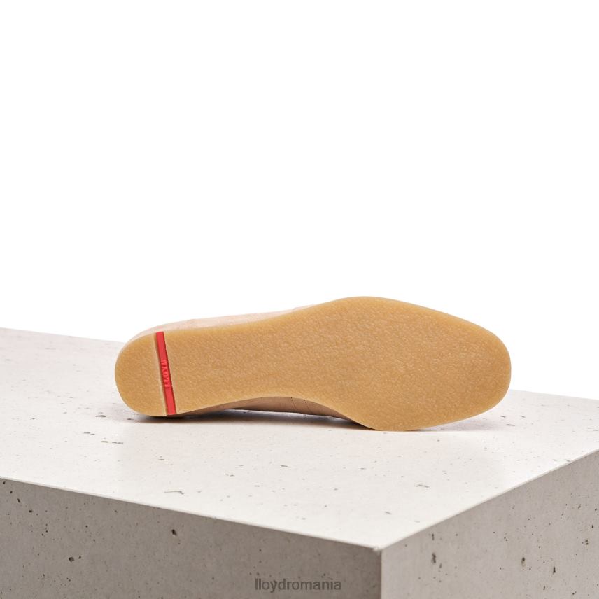 pantofi LLOYD papuc din piele bej femei 682601129