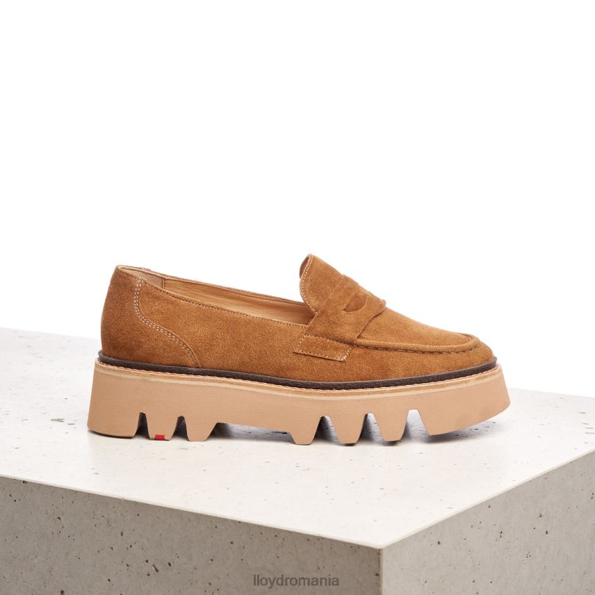 pantofi LLOYD papuc din piele maro femei 682601055