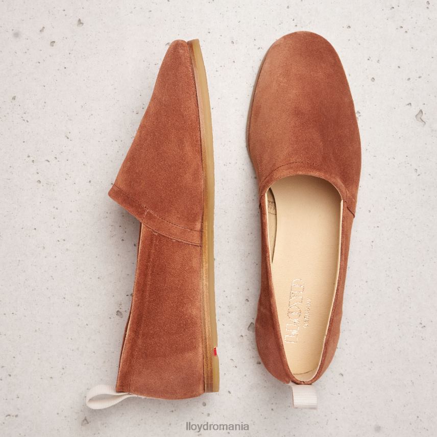 pantofi LLOYD papuc din piele maro femei 682601123