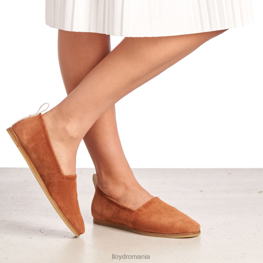 pantofi LLOYD papuc din piele maro femei 682601123