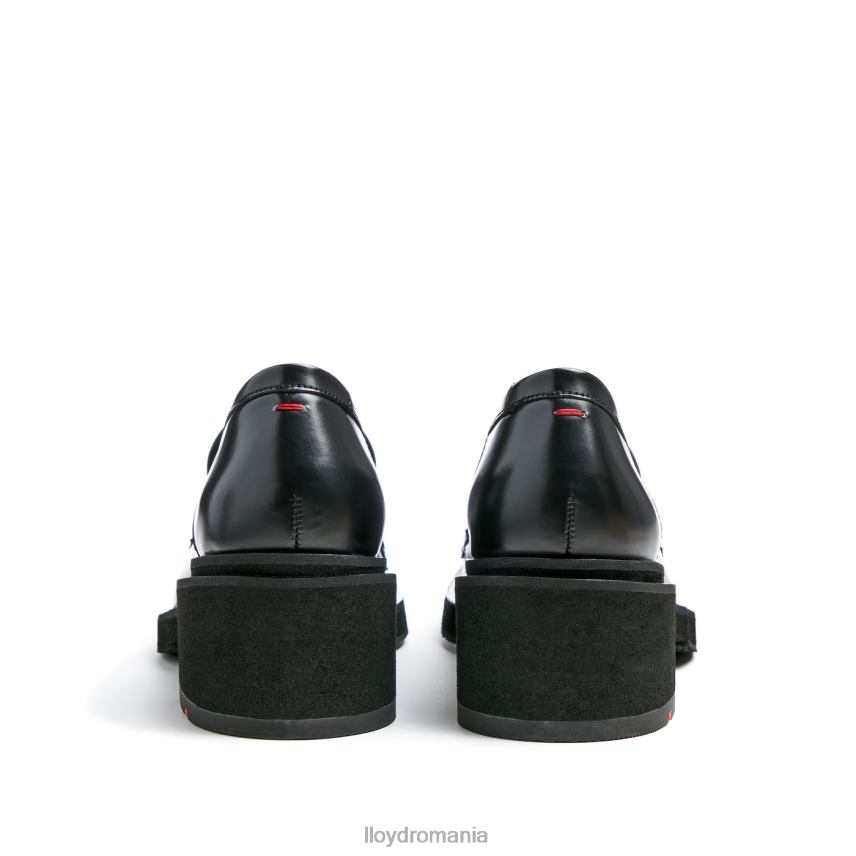 pantofi LLOYD papuc din piele negru femei 682601113