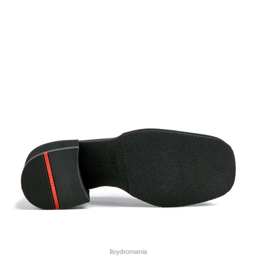 pantofi LLOYD papuc din piele negru femei 682601113