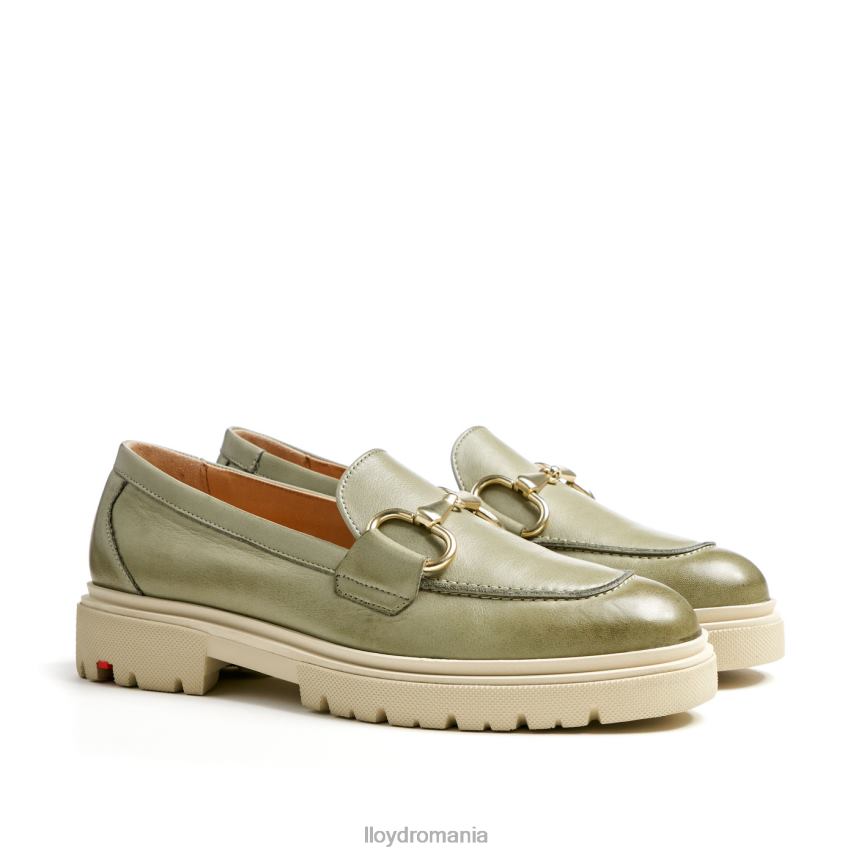 pantofi LLOYD papuc fermecător verde femei 682601059