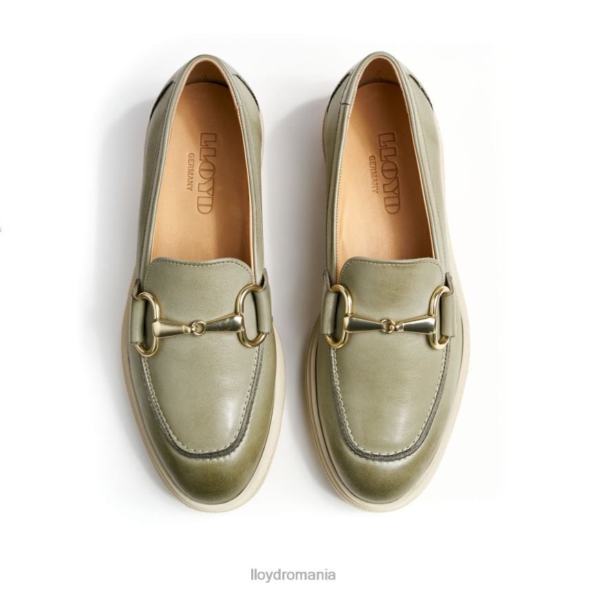 pantofi LLOYD papuc fermecător verde femei 682601059