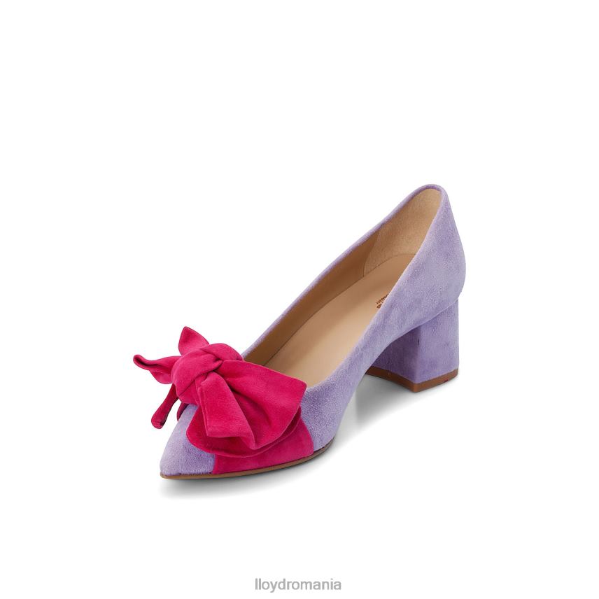 pantofi LLOYD pompe de piele intoarsa albastru femei 682601097