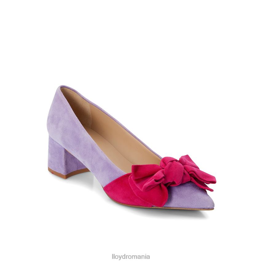 pantofi LLOYD pompe de piele intoarsa albastru femei 682601097