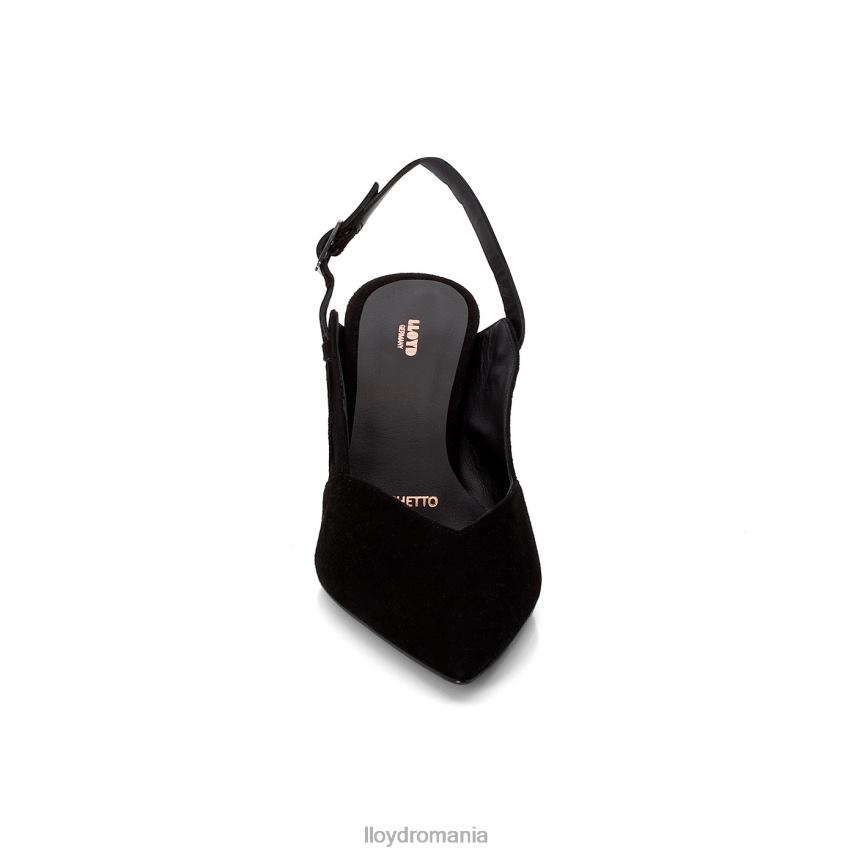 pantofi LLOYD praştie negru femei 682601070