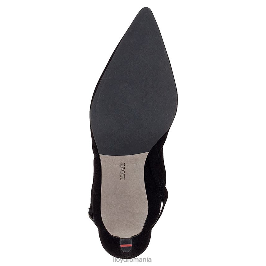 pantofi LLOYD praştie negru femei 682601070