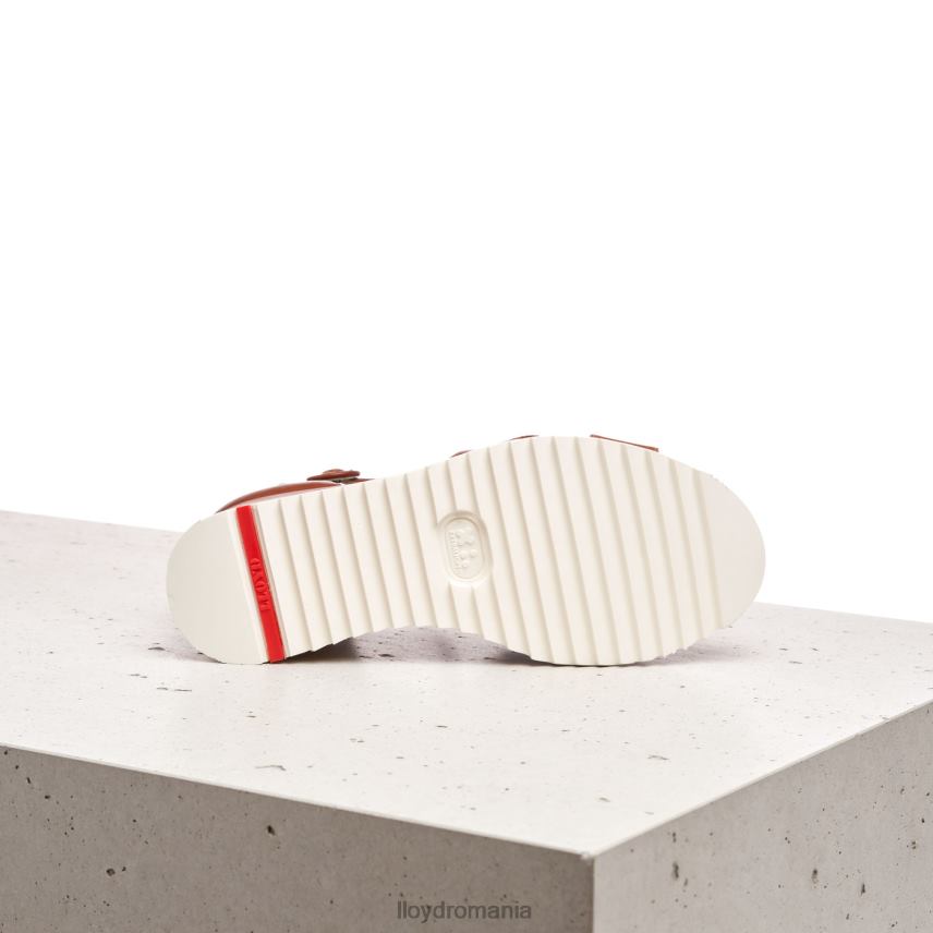 pantofi LLOYD sandale cu pană maro femei 682601204