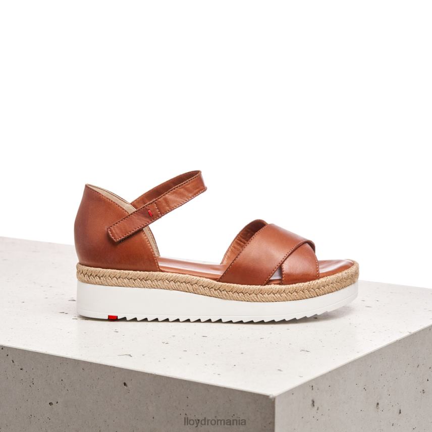 pantofi LLOYD sandale cu pană maro femei 682601237
