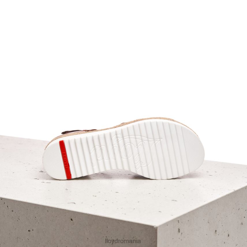 pantofi LLOYD sandale cu pană maro femei 682601237