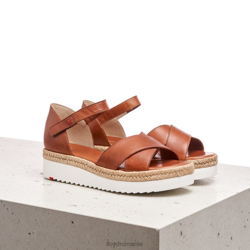 pantofi LLOYD sandale cu pană maro femei 682601237