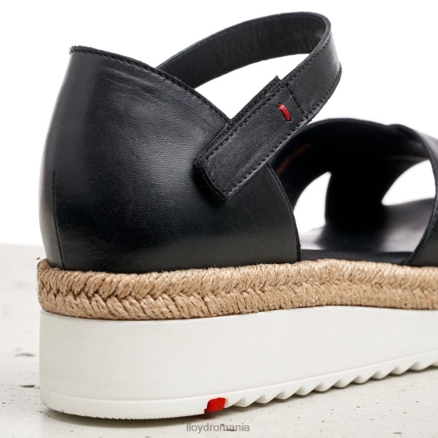 pantofi LLOYD sandale cu pană negru femei 682601242