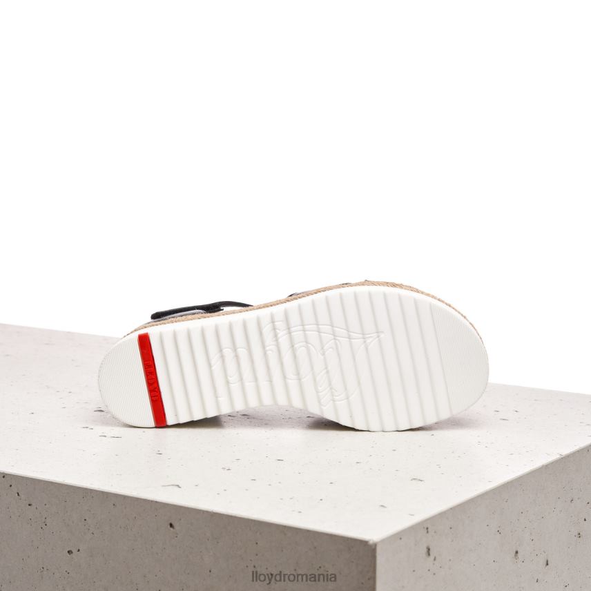 pantofi LLOYD sandale cu pană negru femei 682601242