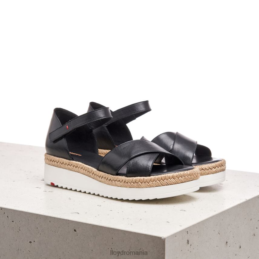 pantofi LLOYD sandale cu pană negru femei 682601242