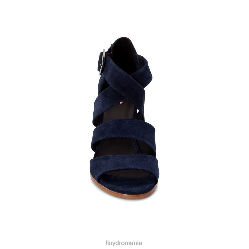 pantofi LLOYD sandale cu suprafata de piele intoarsa albastru femei 682601170