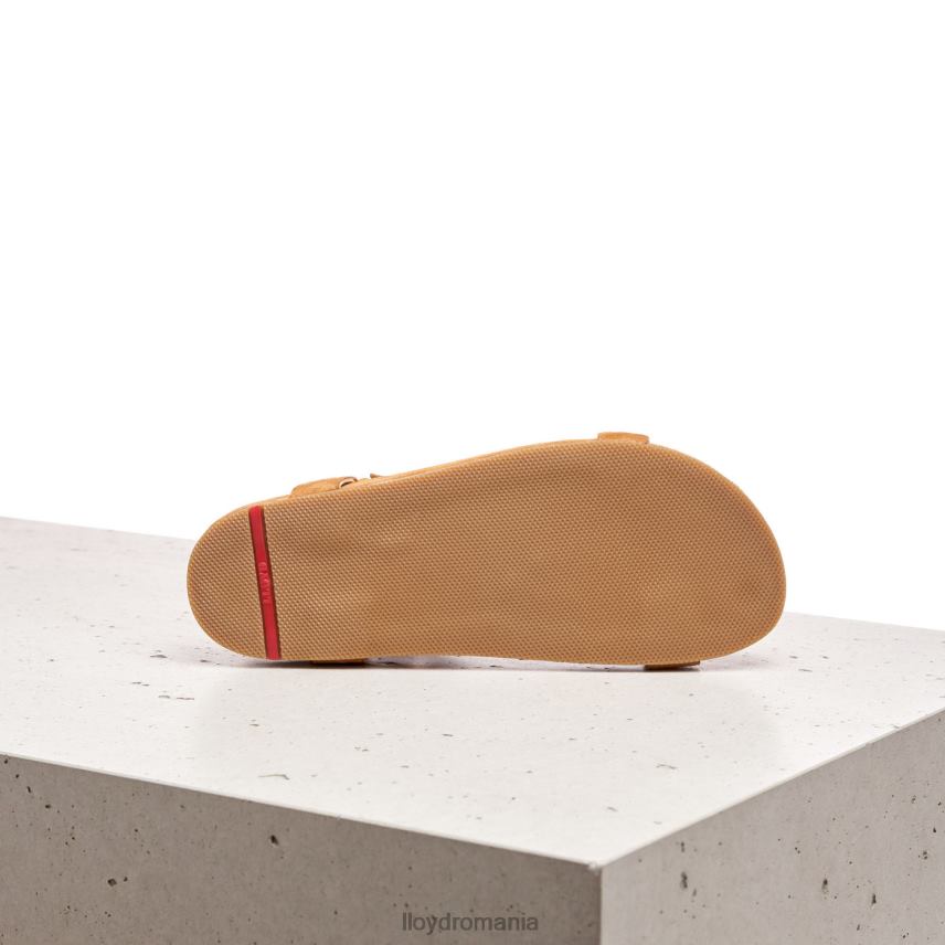 pantofi LLOYD sandale cu suprafata de piele intoarsa maro femei 682601228