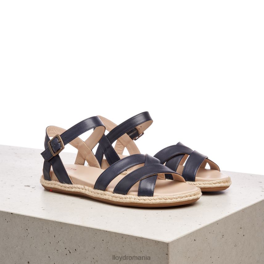 pantofi LLOYD sandale de piele albastru femei 682601209