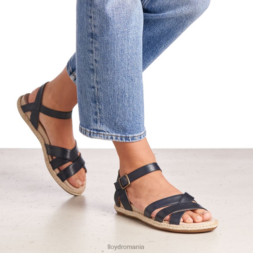 pantofi LLOYD sandale de piele albastru femei 682601209