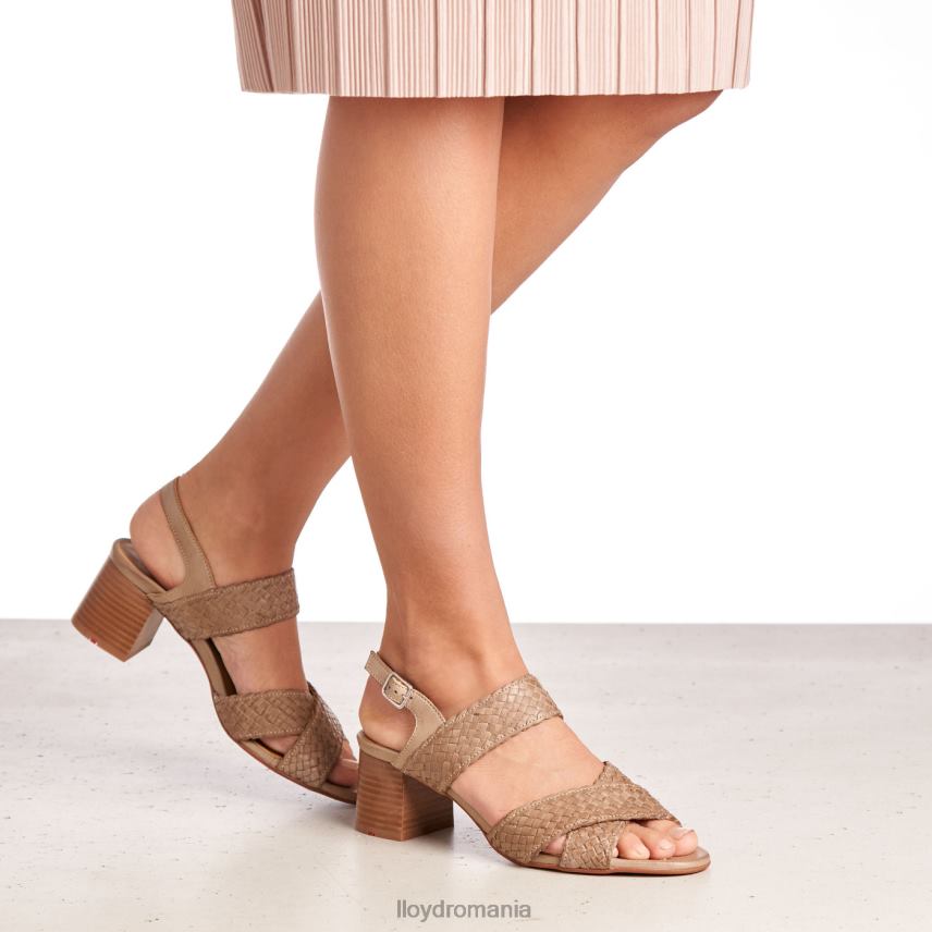 pantofi LLOYD sandale de piele bej femei 682601217
