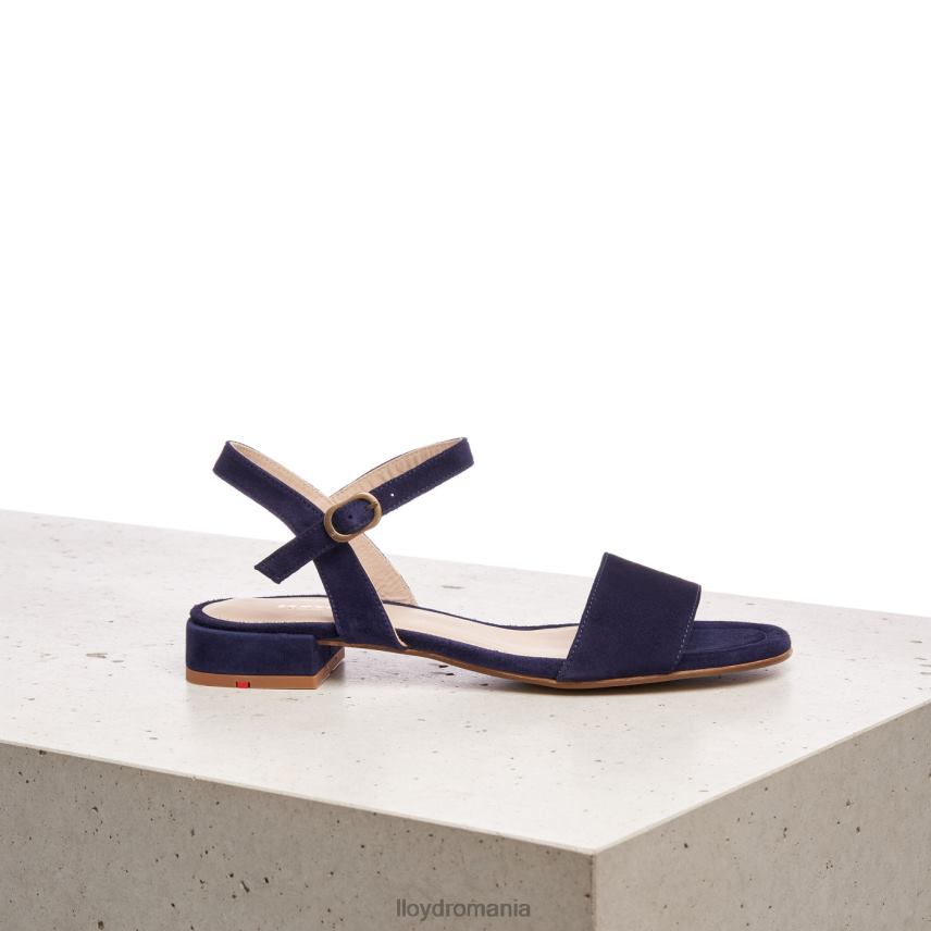 pantofi LLOYD sandale de piele intoarsa albastru femei 682601164