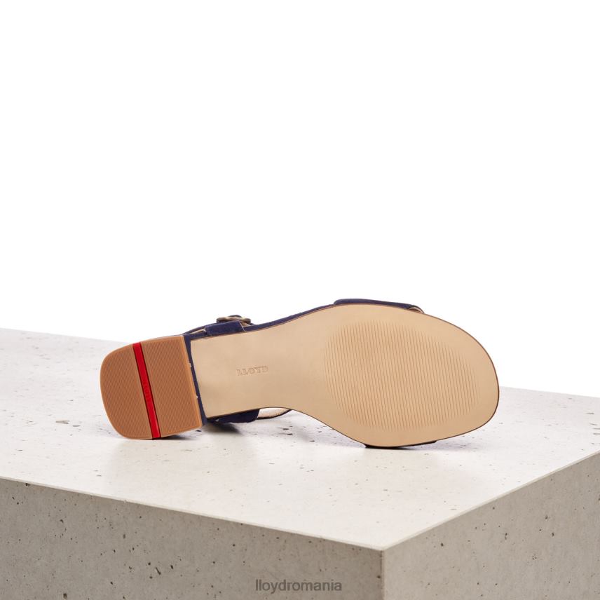 pantofi LLOYD sandale de piele intoarsa albastru femei 682601164