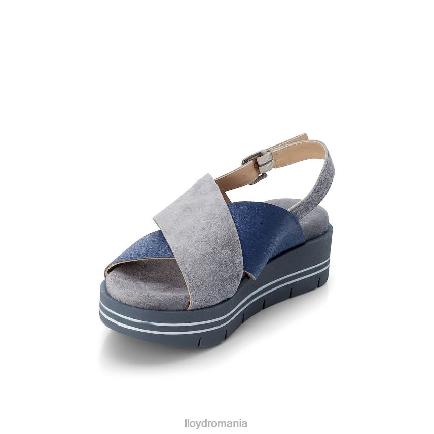 pantofi LLOYD sandale de piele intoarsa albastru femei 682601251