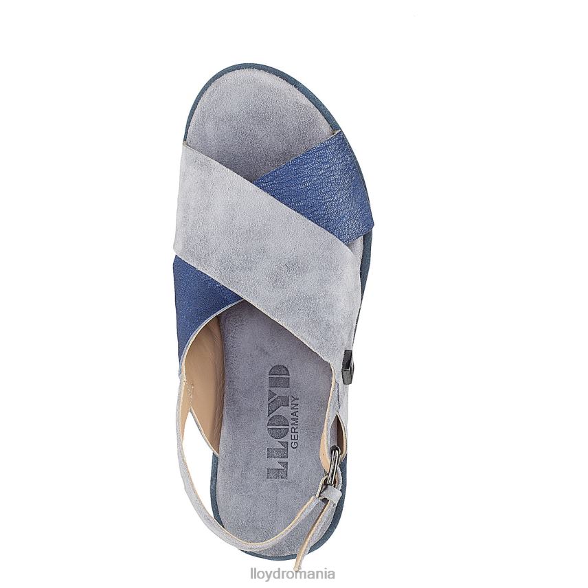 pantofi LLOYD sandale de piele intoarsa albastru femei 682601251