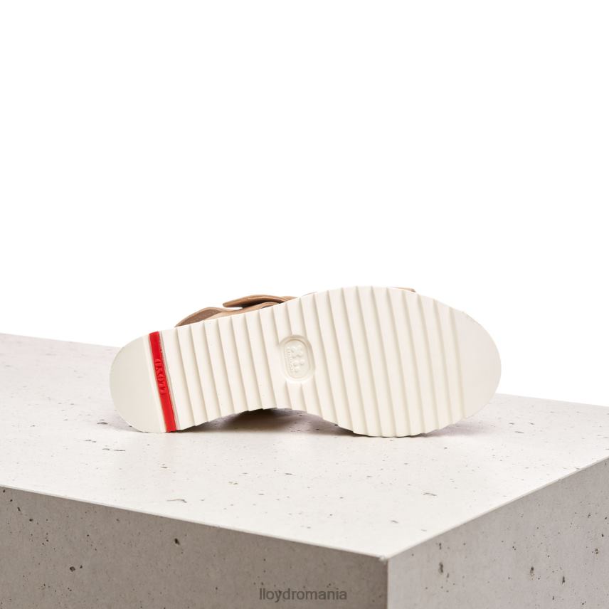 pantofi LLOYD sandale de piele intoarsa bej femei 682601224