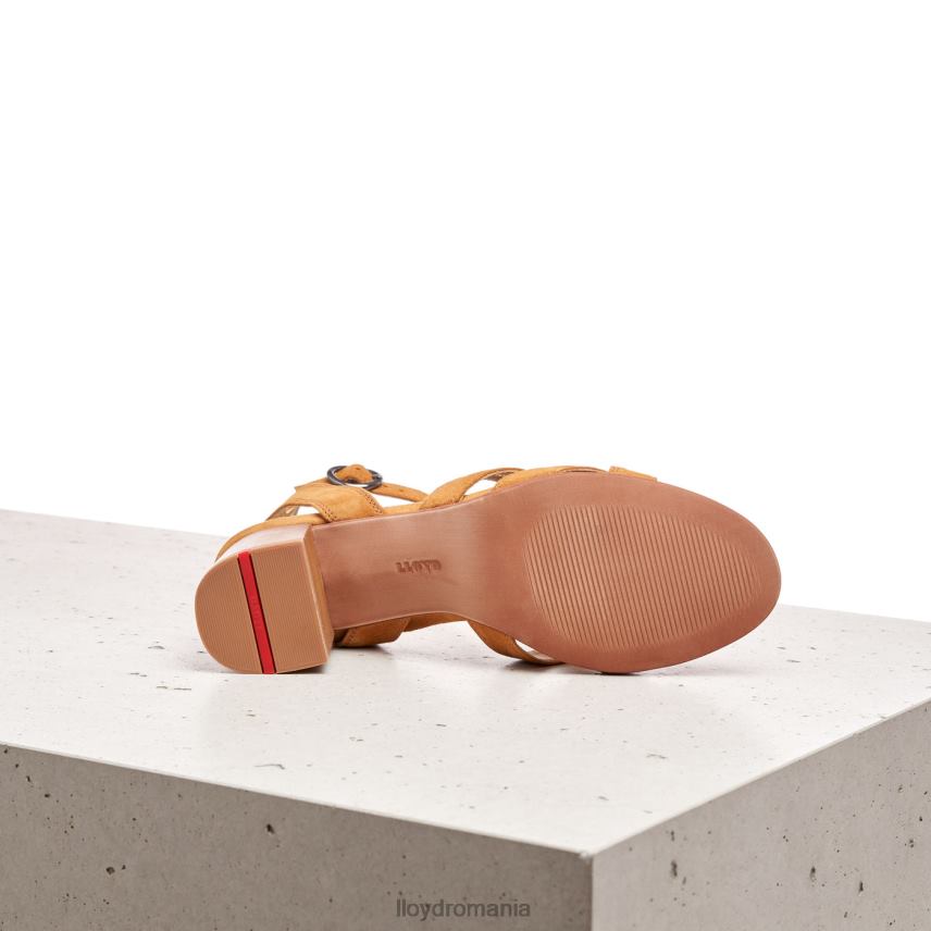 pantofi LLOYD sandale de piele intoarsa maro femei 682601155