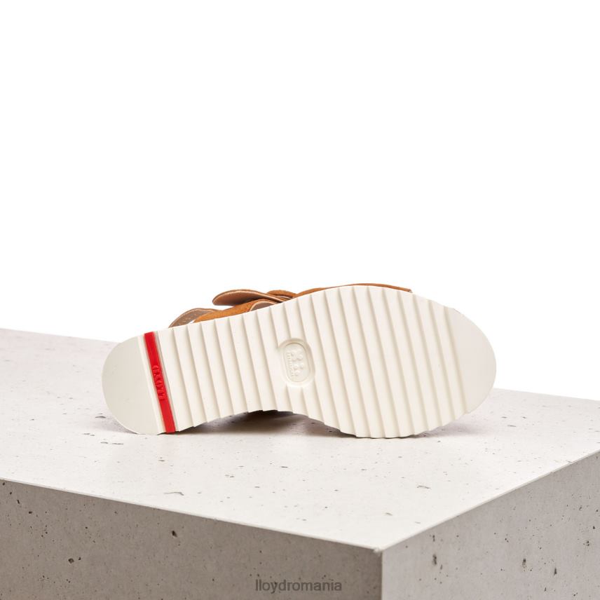 pantofi LLOYD sandale de piele intoarsa maro femei 682601214