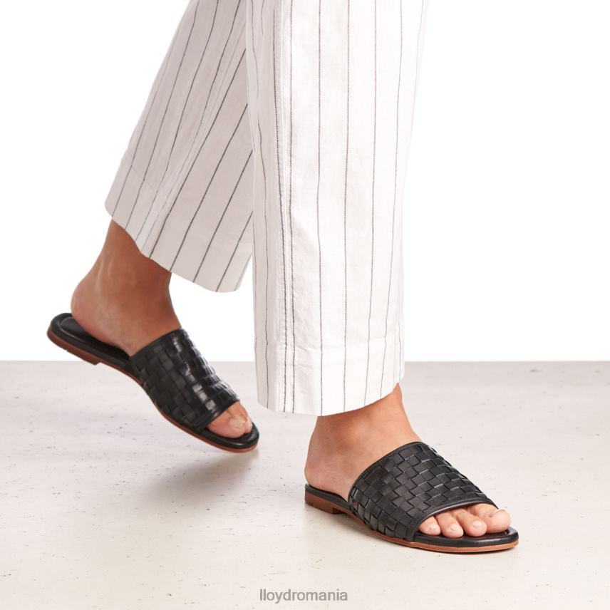 pantofi LLOYD sandale de piele negru femei 682601230