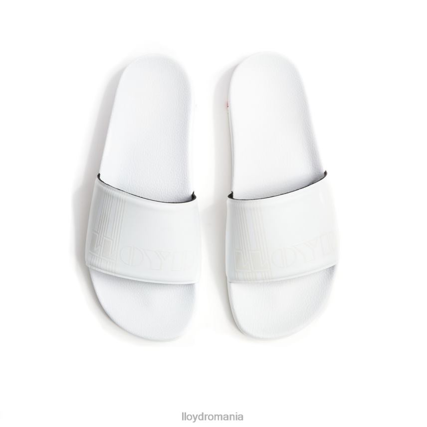 pantofi LLOYD tobogane de baie alb bărbați 68260716