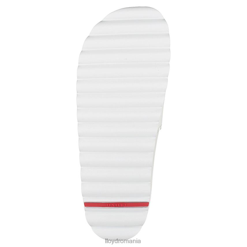 pantofi LLOYD tobogane de baie alb femei 682601316