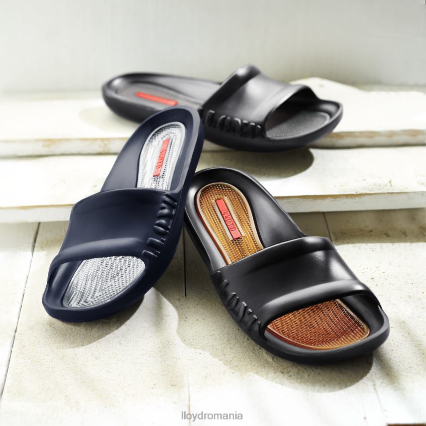 pantofi LLOYD tobogane de baie albastru bărbați 68260714