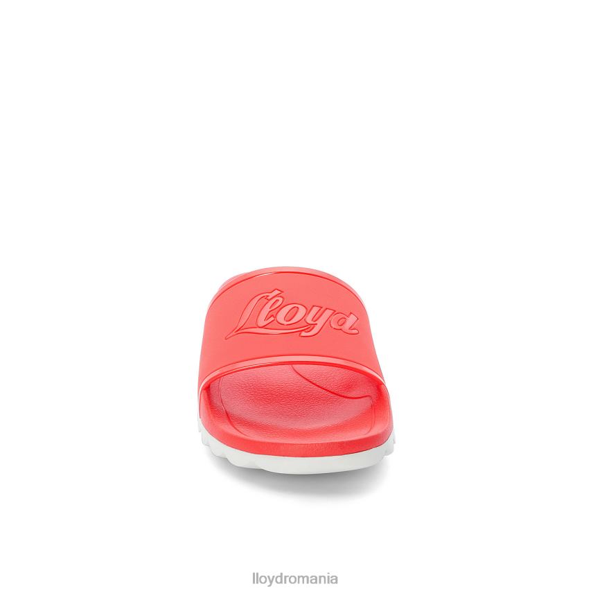 pantofi LLOYD tobogane de baie roșu femei 682601317