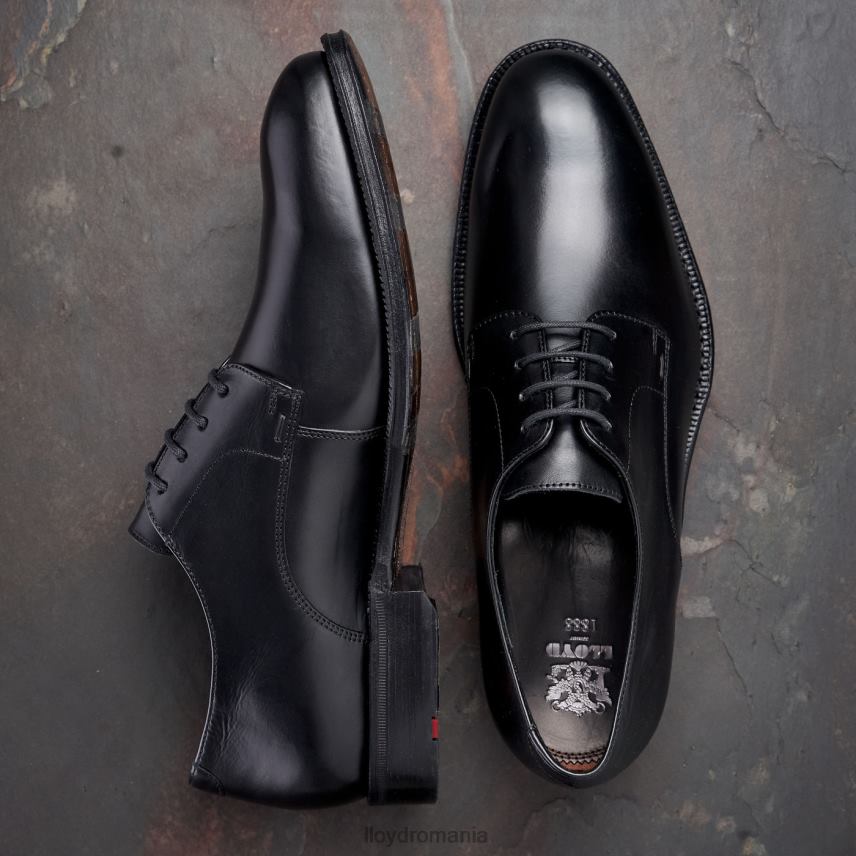 pantofi LLOYD warren negru bărbați 68260153